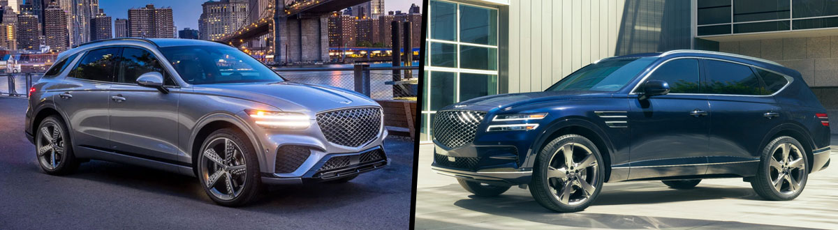 2024 Genesis GV70 vs GV80 Comparison | Mentor OH