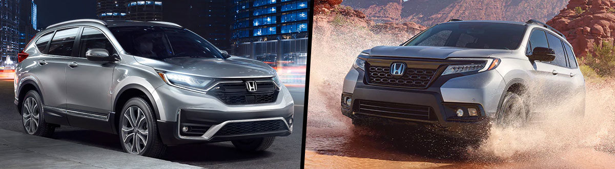 2020 Honda CR-V vs 2020 Honda Passport