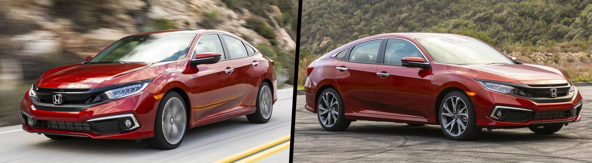 Compare 2020 Vs 2019 Honda Civic Sedan Nashville Tn