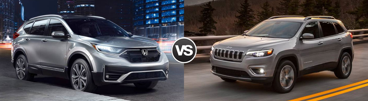 2021 Honda CR-V vs 2021 Jeep Cherokee