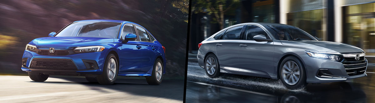 2022 Honda Civic vs 2022 Honda Accord