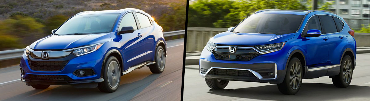 2022 Honda HR-V vs 2022 Honda CR-V