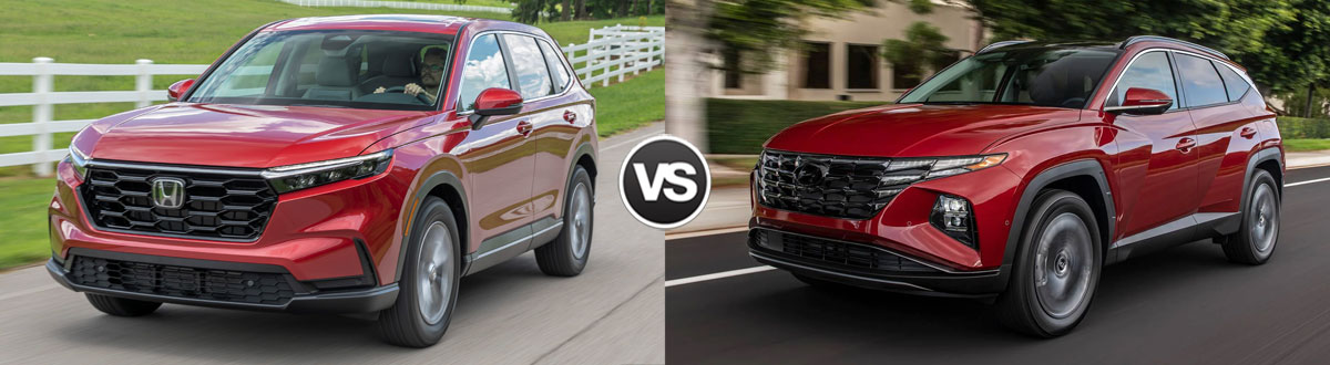 2023 Honda CR-V vs 2023 Hyundai Tucson