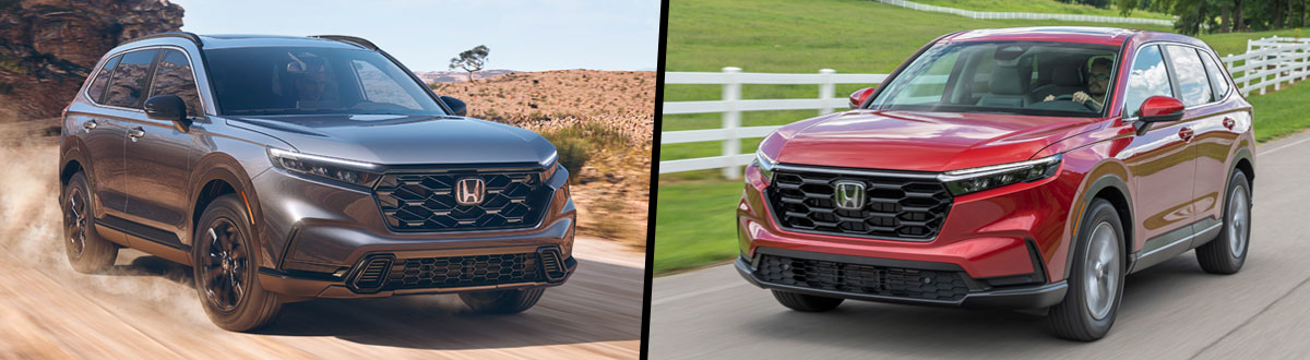 2023 Honda CR-V Sport Hybrid vs 2023 Honda CR-V EX-L