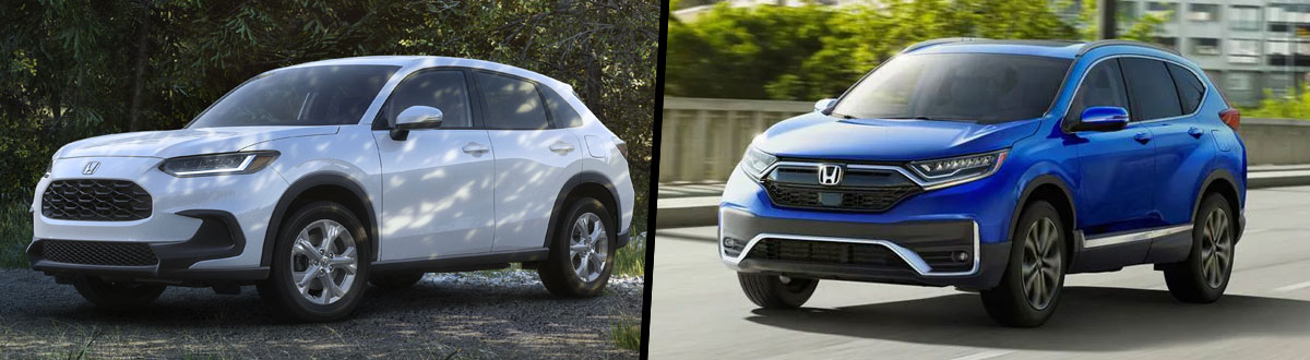 2023 Honda HR-V vs 2022 Honda CR-V