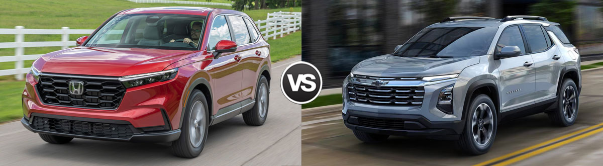 2025 Honda CR-V vs 2025 Chevy Equinox