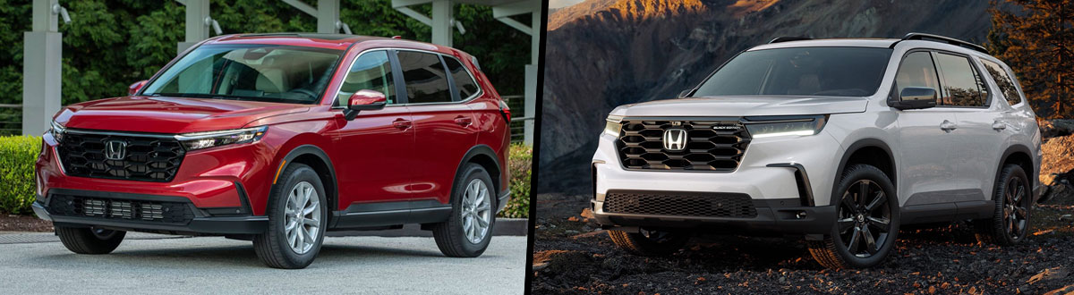 2025 Honda CR-V vs 2025 Honda Pilot
