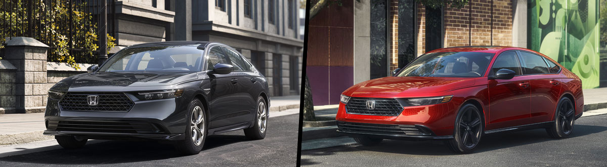 2026 Honda Accord vs 2026 Honda Accord Hybrid
