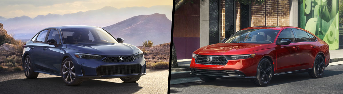 2026 Honda Civic Hybrid vs 2026 Honda Accord Hybrid