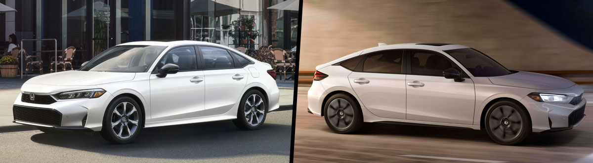 2026 Honda Civic Sedan vs 2026 Honda Civic Hatchback