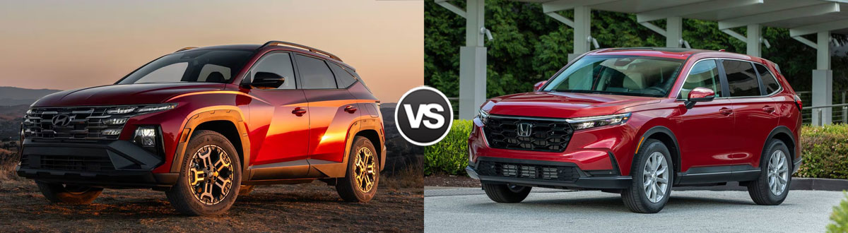 2026 Hyundai Tucson AWD vs 2026 Honda CR-V AWD