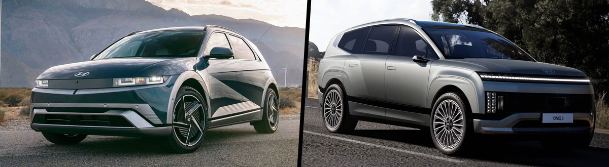 2026 Hyundai IONIQ 5 vs 2026 Hyundai IONIQ 9