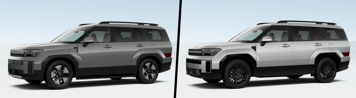 2026 Hyundai Santa Fe Hybrid SEL vs 2026 Hyundai Santa Fe Hybrid Calligraphy
