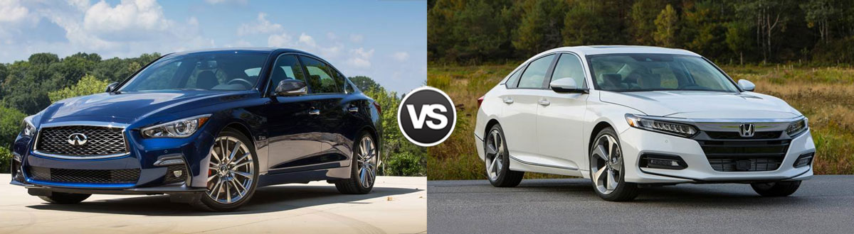 2020 INFINITI Q50 vs 2020 Honda Accord