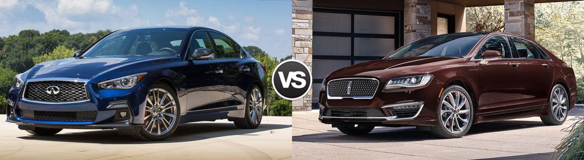 2020 INFINITI Q50 vs 2020 Lincoln MKZ