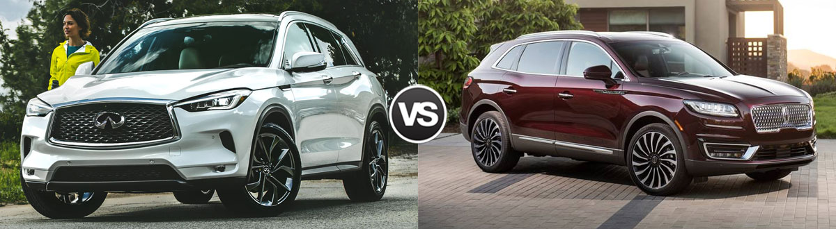 2020 INFINITI QX50 vs 2020 Lincoln Nautilus