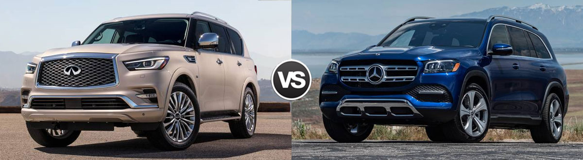 2020 INFINITI QX80 vs 2020 Mercedes-Benz GLS