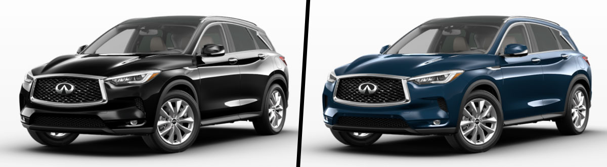 2021 INFINITI QX50 LUXE vs 2021 INFINITI QX50 ESSENTIAL