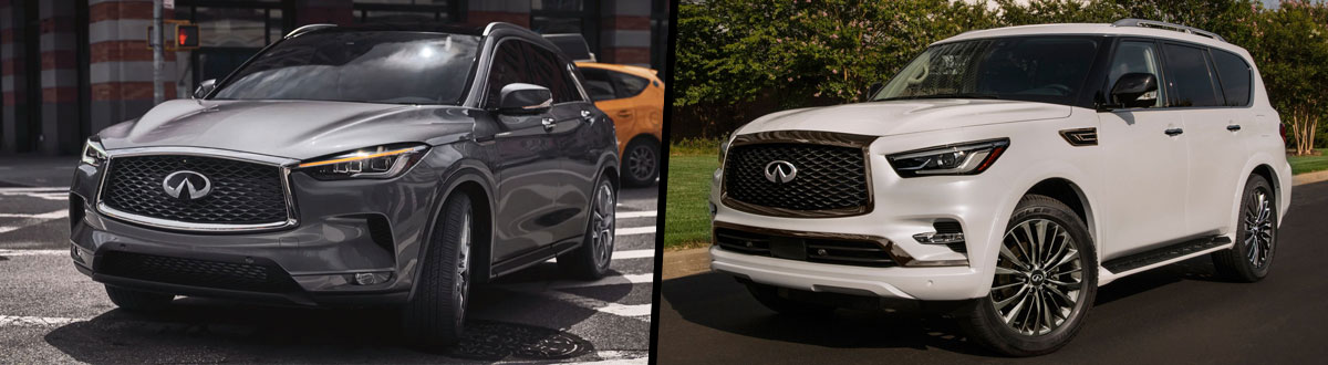 2021 INFINITI QX50 vs 2021 INFINITI QX80