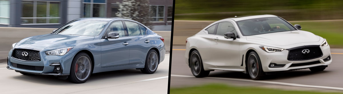 2022 INFINITI Q50 vs 2022 INFINITI Q60