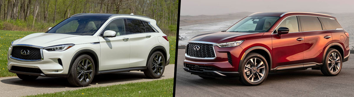 2022 INFINITI QX50 vs 2022 INFINITI QX60