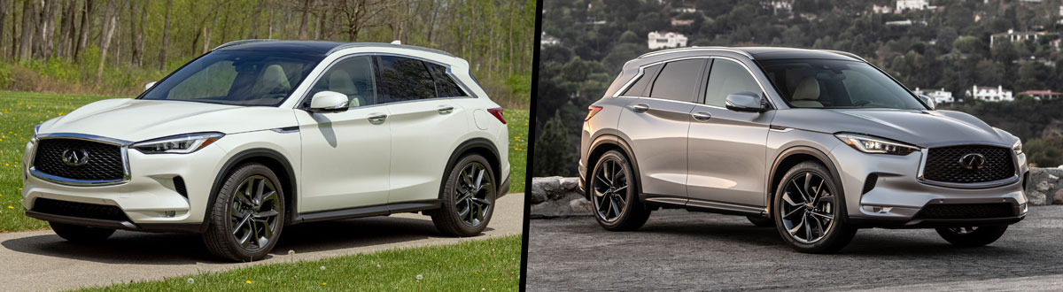 2022 INFINITI QX50 vs 2021 INFINITI QX50