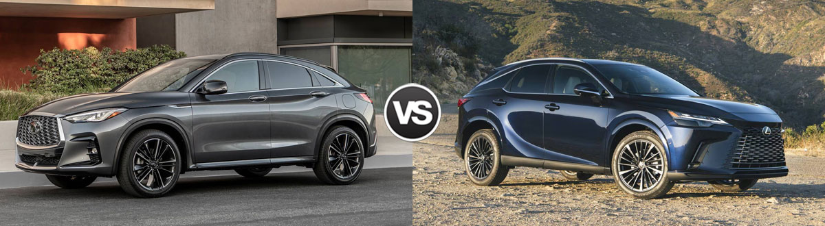 2025 INFINITI QX55 vs 2025 Lexus RX