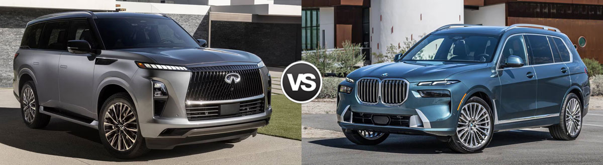 2025 INFINITI QX80 vs 2026 BMW X7