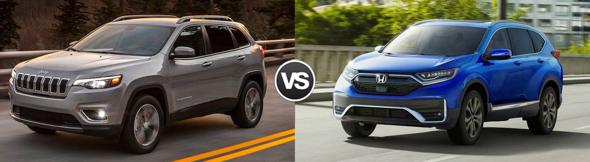 2020 Jeep Cherokee vs 2020 Honda CR-V