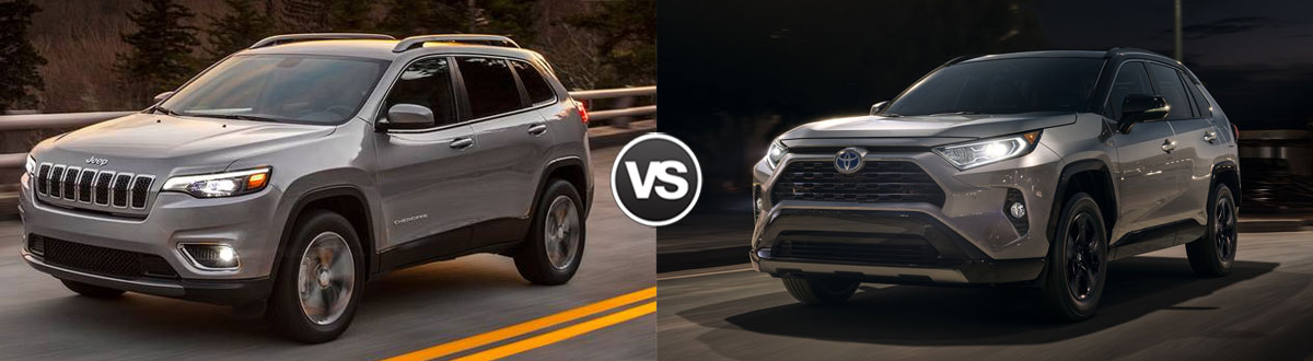 2020 Jeep Cherokee vs. 2020 Toyota RAV4 Comparison | Merrillville IN