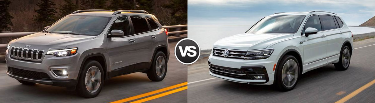 2020 Jeep Cherokee vs 2020 Volkswagen Tiguan