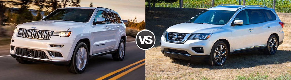 2020 Jeep Grand Cherokee vs 2020 Nissan Pathfinder