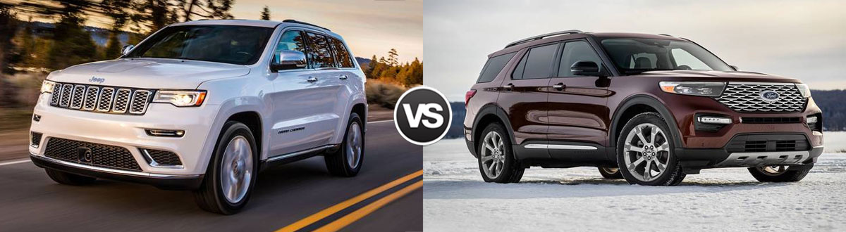 2021 Jeep Grand Cherokee vs 2021 Ford Explorer