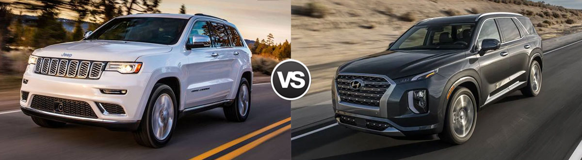 2021 Jeep Grand Cherokee vs 2021 Hyundai Palisade