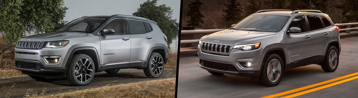 2021 Jeep Compass vs 2021 Jeep Cherokee