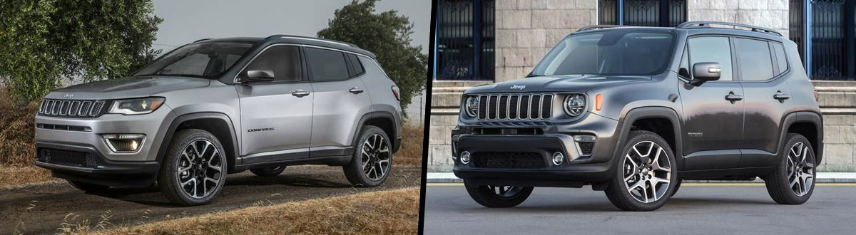 2021 Jeep Compass vs 2021 Jeep Renegade