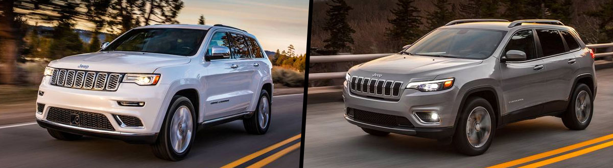 2021 Jeep Grand Cherokee vs 2021 Jeep Cherokee