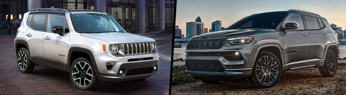 2022 Jeep Renegade vs 2022 Jeep Compass
