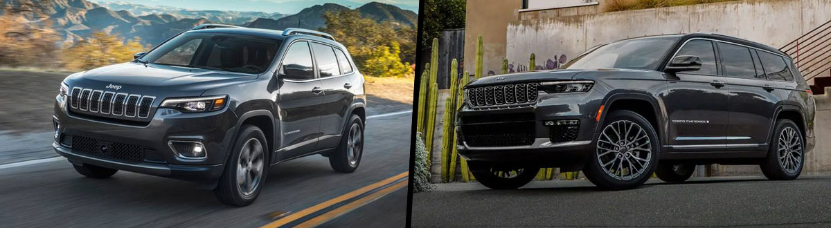  Comparar Jeep Cherokee y Grand Cherokee