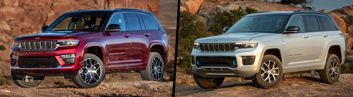 2023 Jeep Grand Cherokee vs 2023 Jeep Grand Cherokee 4xe