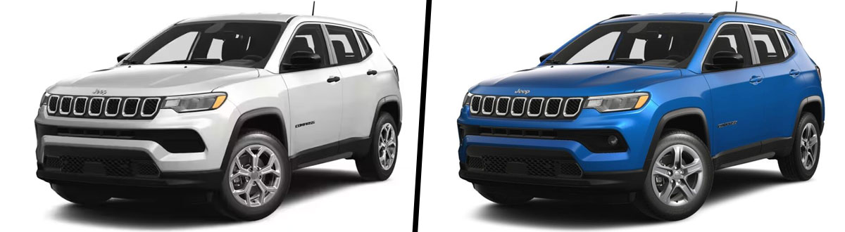 2024 Jeep Compass Sport vs 2024 Jeep Compass Latitude