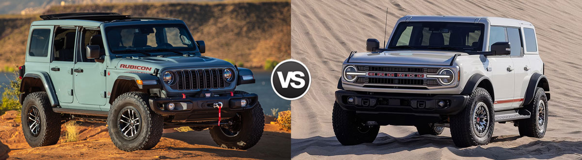 2026 Jeep Wrangler vs 2026 Ford Bronco
