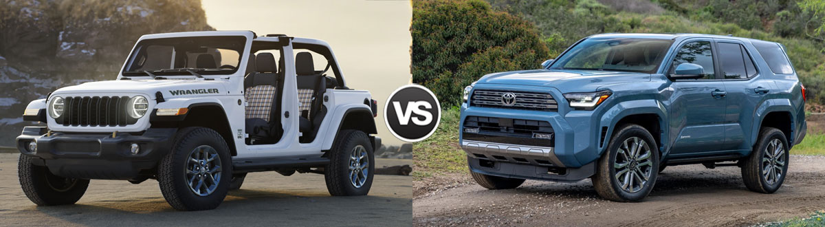 2026 Jeep Wrangler vs 2026 Toyota 4Runner