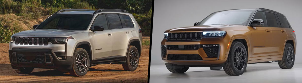 2026 Jeep Cherokee vs 2026 Jeep Grand Cherokee