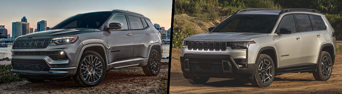 2026 Jeep Compass vs 2026 Jeep Cherokee