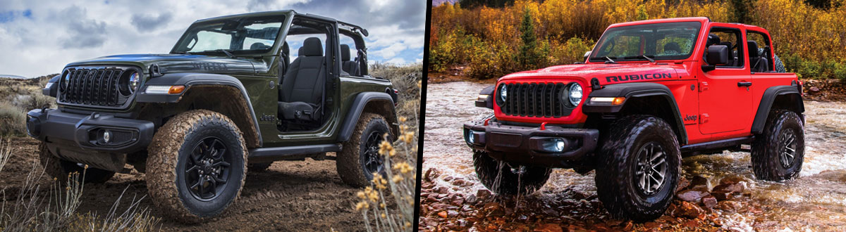2026 Jeep Wrangler vs 2025 Jeep Wrangler