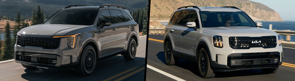 2024 Kia Sorento vs 2024 Kia Telluride