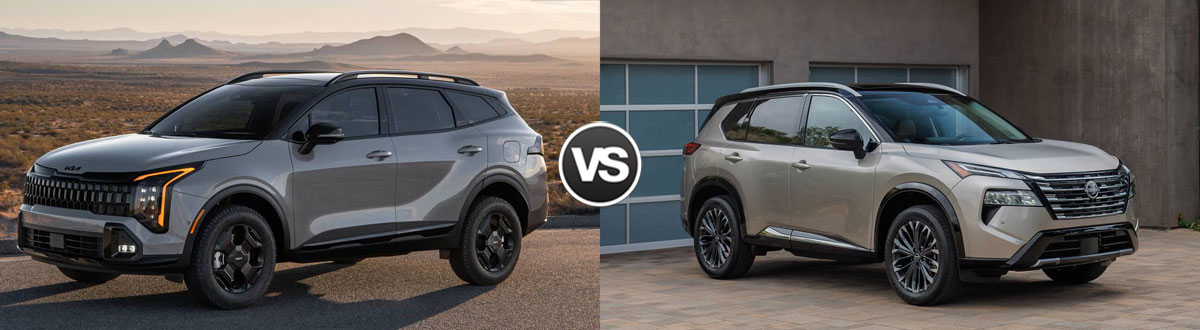 2026 Kia Sportage vs 2026 Nissan Rogue