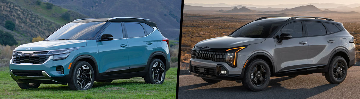 2026 Kia Seltos vs 2026 Kia Sportage
