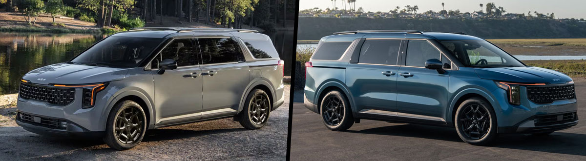2026 Kia Carnival vs 2025 Kia Carnival